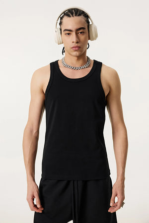 Summer Tank Top – Minimalist, Loose-Fit Workout Vest - 4inme