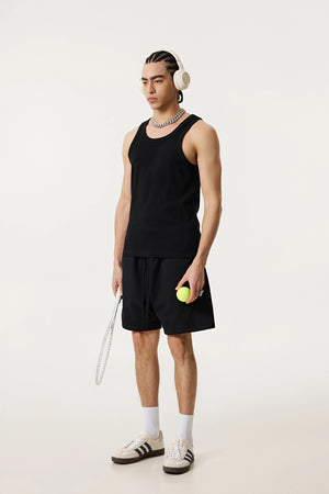 Summer Tank Top – Minimalist, Loose-Fit Workout Vest - 4inme