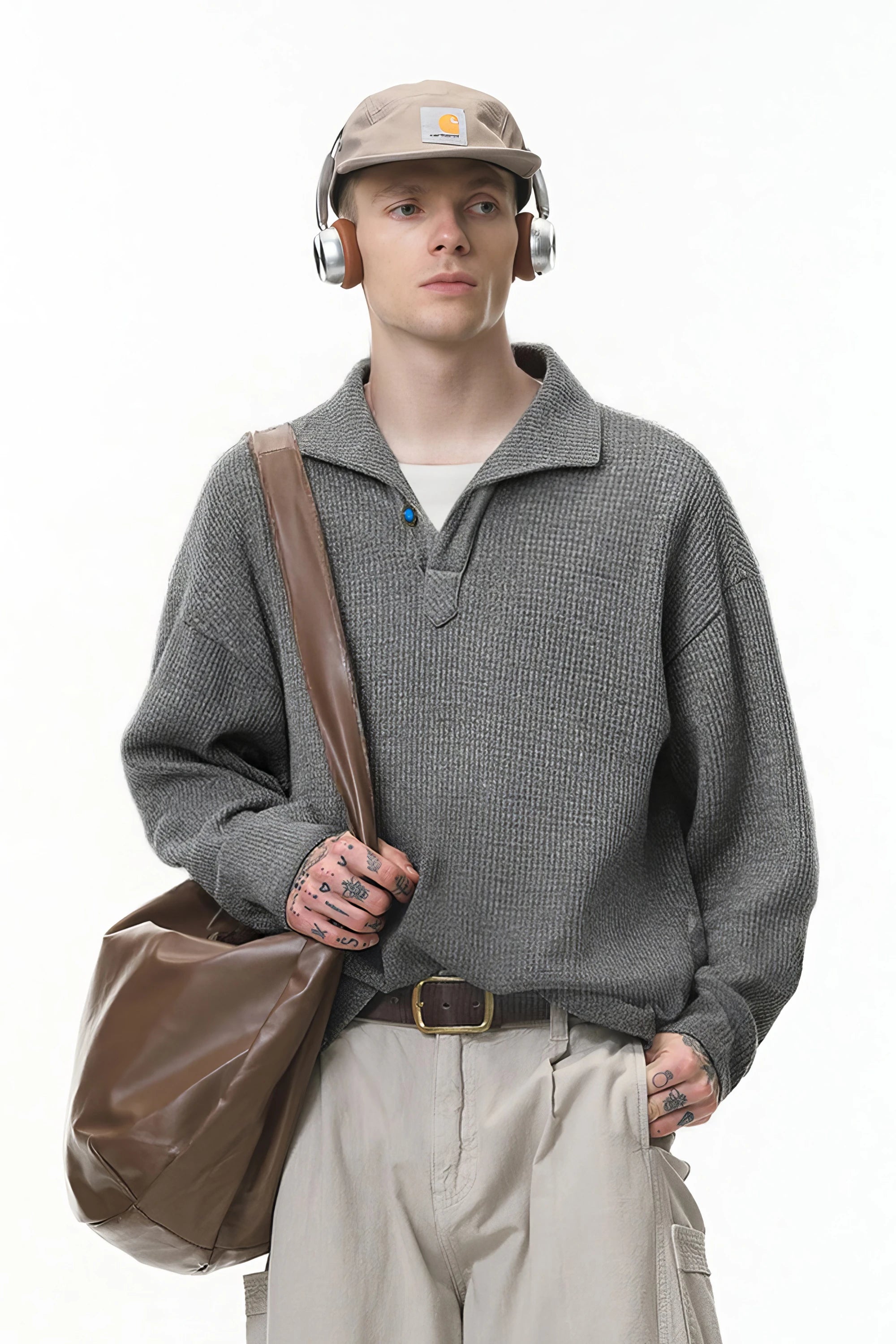 Polo Iodálach Seanré - Muinchille Fada, Fite Laidre, Muineál Clasaiceach