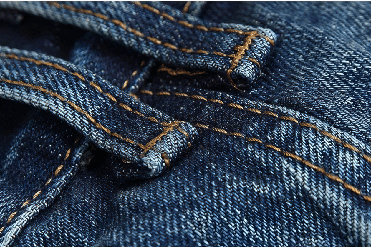 Vintage Washed 15oz Denim Cargo Pants – Loose Fit - 4inme