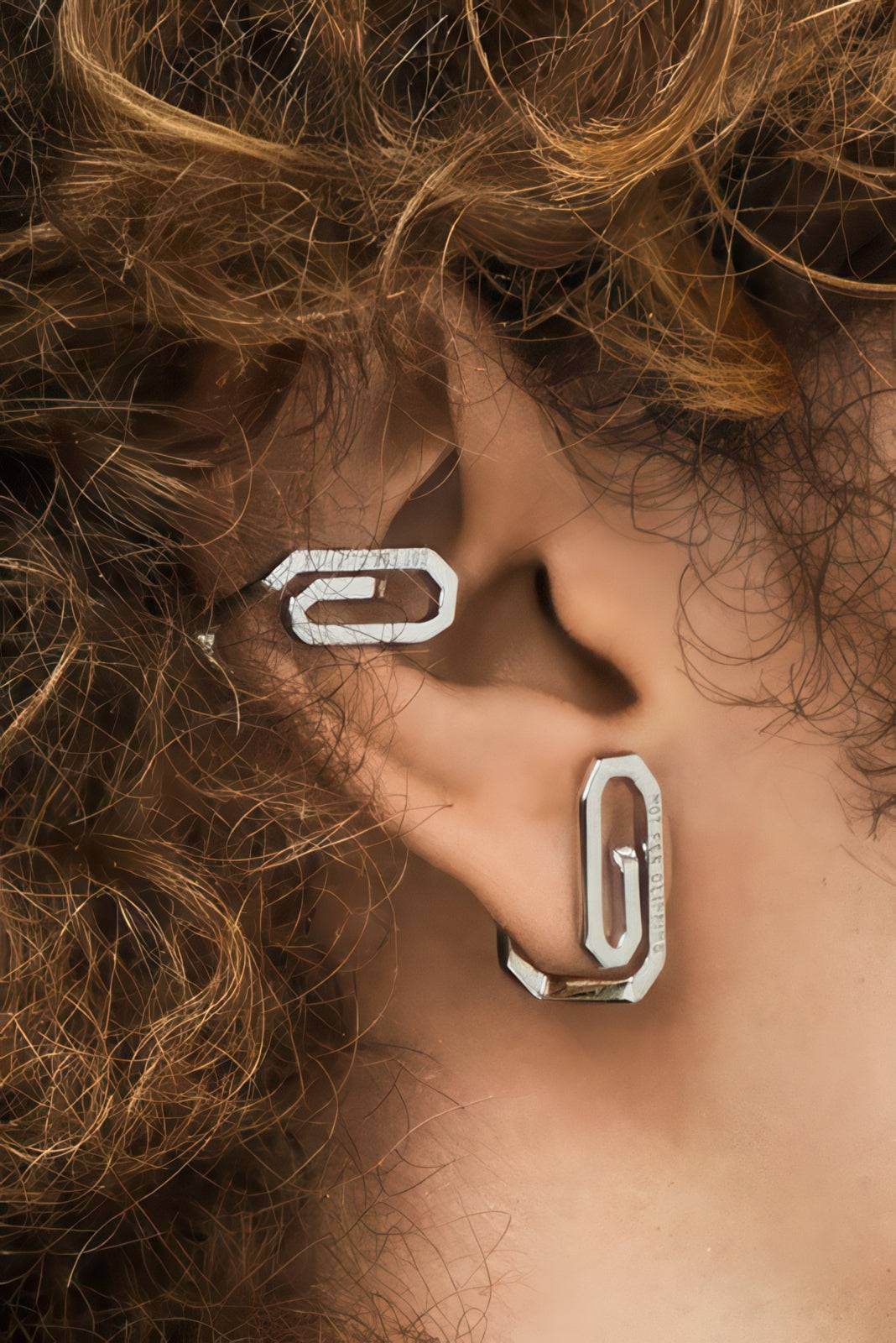 Workaholic Series Paperclip Ear Cuffs - Unisex Design for Ear & Cartilage - 4inme