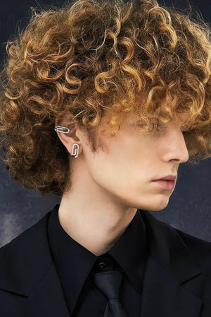 Workaholic Series Paperclip Ear Cuffs - Unisex Design for Ear & Cartilage - 4inme