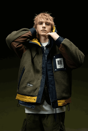 Winter Men’s Fleece Lined Short Puffer Jacket - 4inme