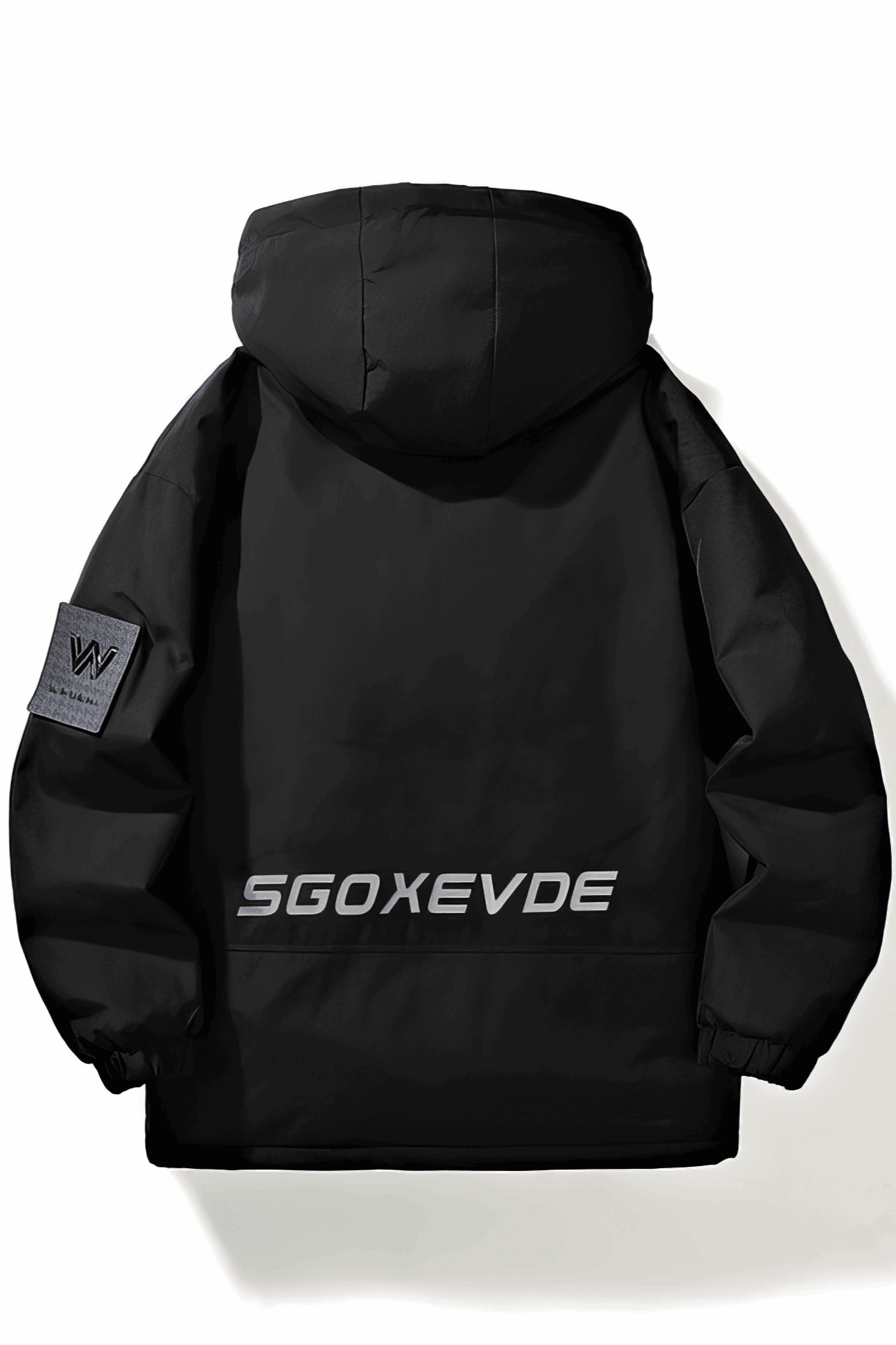 Winter Work Jacket for Men – Hooded, Warm, Fleece Lined - 4inme