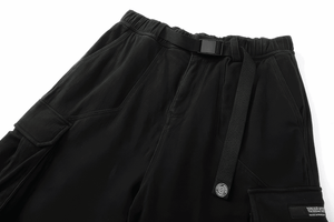 Men’s Cargo Pants – Loose Fit, Elastic Cuffs, Utility Style for Winter - 4inme