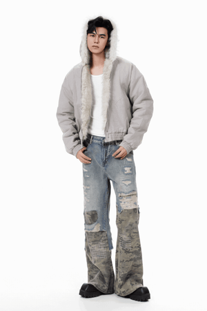 Winter Original Hooded Puffer Jacket with Cotton Lining - 4inme