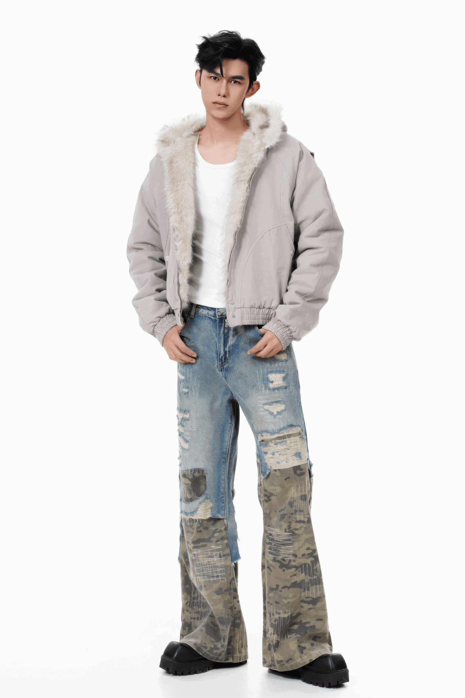 Winter Original Hooded Puffer Jacket with Cotton Lining - 4inme