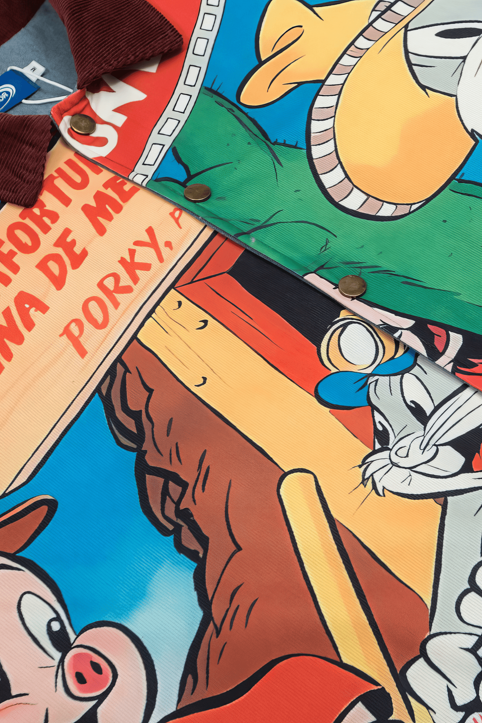 Winter Vintage American Pattern Loose Fit Cotton Jacket - 4inme