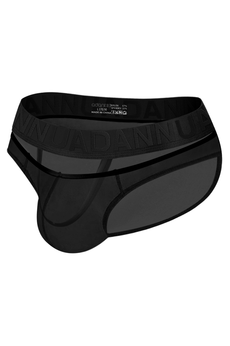 Men’s Sexy Sheer Thong with Ring & Strap Design