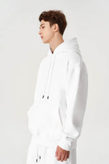 American Style Solid Color 350g Fleece Hoodie - 4inme