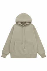 American Style Solid Color 350g Fleece Hoodie - 4inme