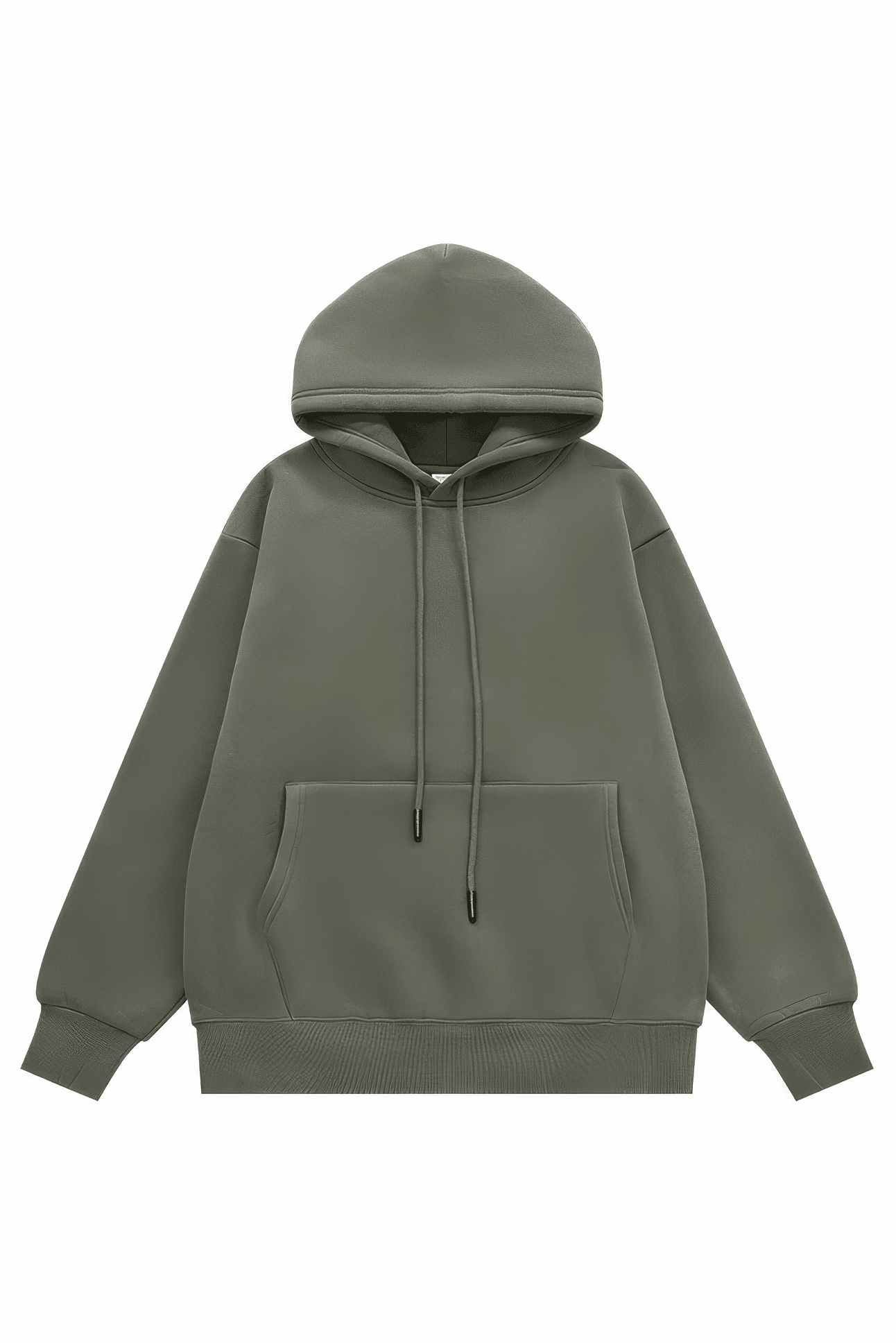 American Style Solid Color 350g Fleece Hoodie - 4inme
