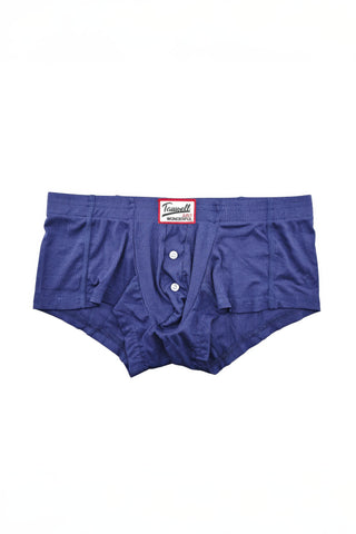 Men's Ribbed Boxer Briefs 3-Pack - Breathable Cotton Solid Color Underwear Set - 4inme