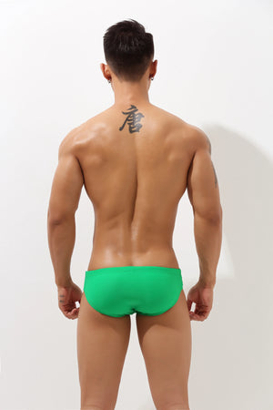 Sexy Low-Rise Swim Briefs for Men with Hollow Design - 4inme