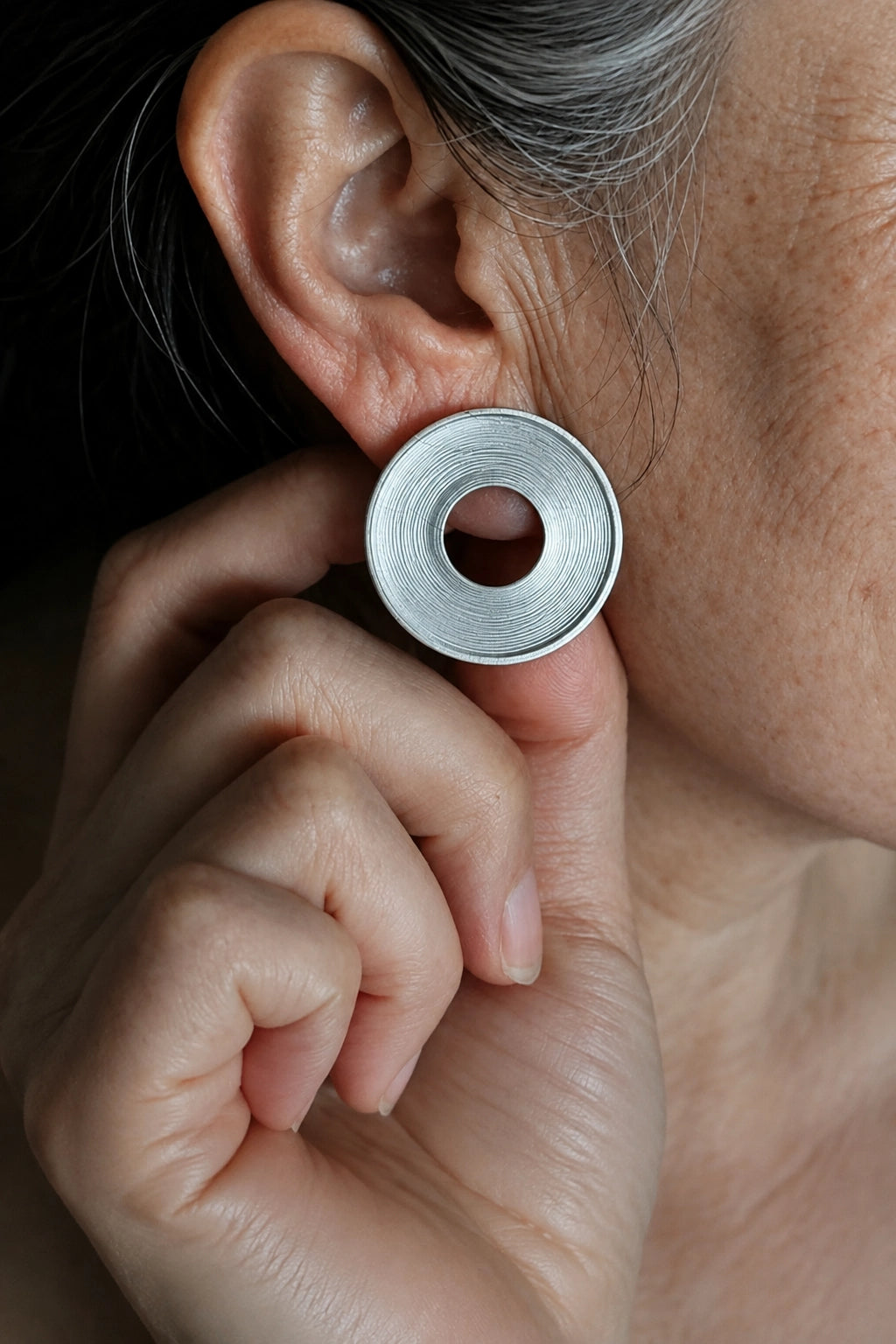 Gestructureerde disc knopoorbellen