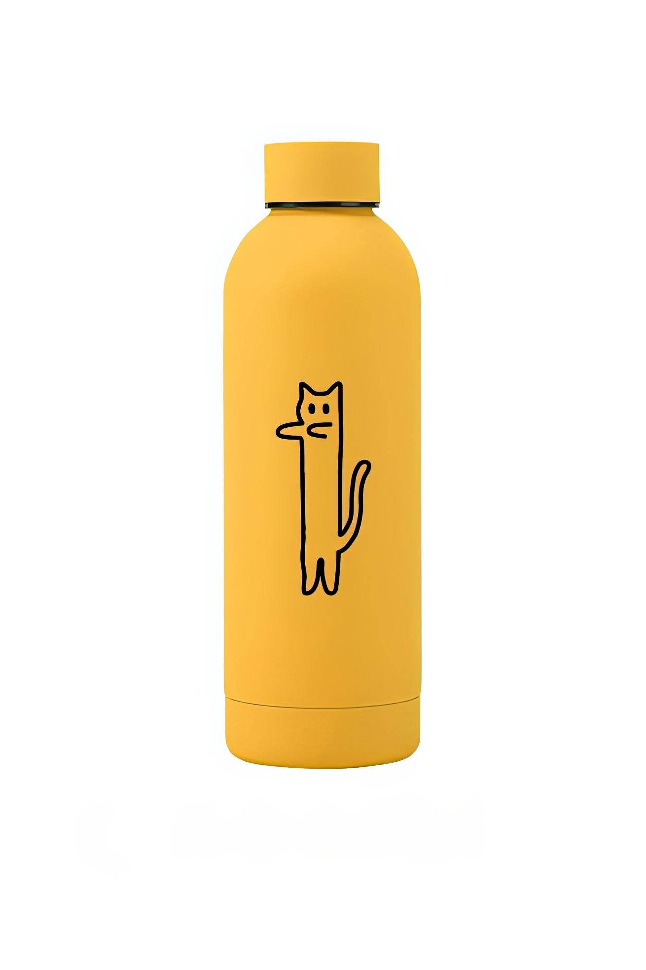 FluidCat Insulated Mug – Cute & Large Capacity（500ML） - 4inme