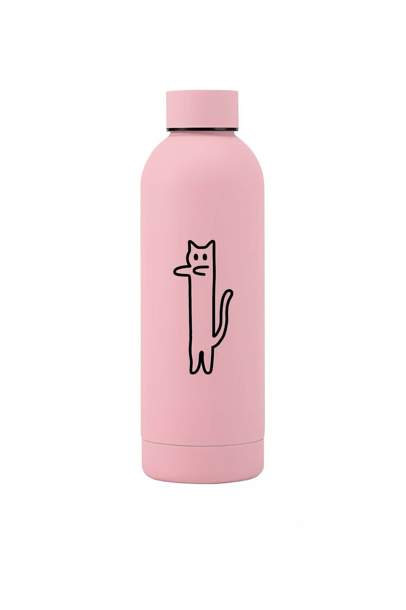 FluidCat Insulated Mug – Cute & Large Capacity（500ML） - 4inme
