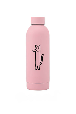 FluidCat Insulated Mug – Cute & Large Capacity（500ML） - 4inme