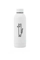 FluidCat Insulated Mug – Cute & Large Capacity（500ML） - 4inme