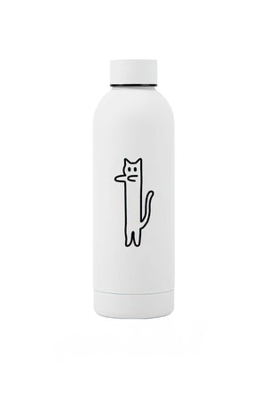 FluidCat Insulated Mug – Cute & Large Capacity（500ML） - 4inme