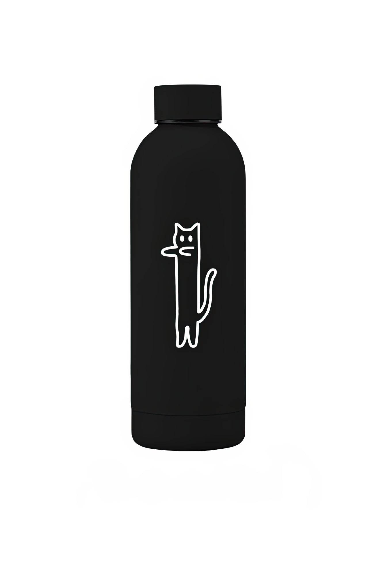 FluidCat Insulated Mug – Cute & Large Capacity（500ML） - 4inme