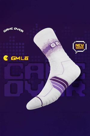 Elite Basketball Socks - High-Cut Terry Cushion Performance Crew Socks - 4inme