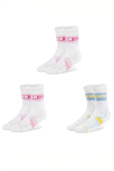 Elite Basketball Socks - High-Cut Terry Cushion Performance Crew Socks - 4inme
