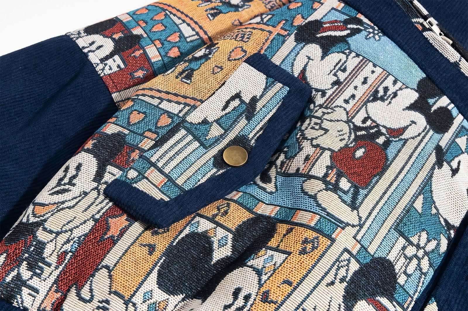 Embroidered Bomber Jacket – Retro Baseball Style - 4inme