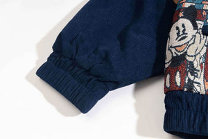 Embroidered Bomber Jacket – Retro Baseball Style - 4inme