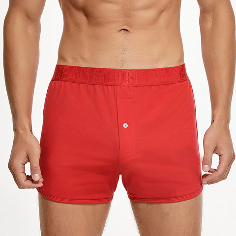 Slip de Boxer en Coton pour Homme 3-Pack – Coton Peigné pour le Foyer