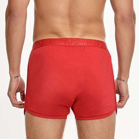 Slip de Boxer en Coton pour Homme 3-Pack – Coton Peigné pour le Foyer