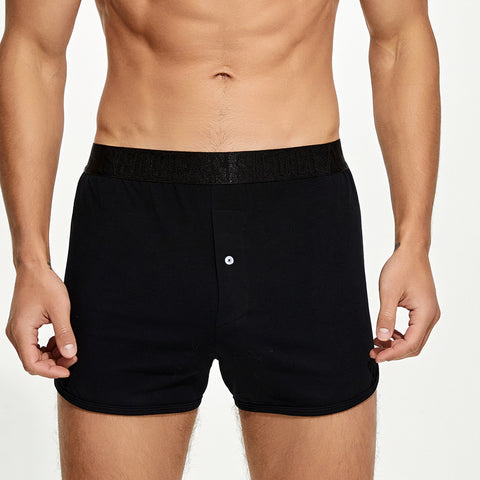 Slip de Boxer en Coton pour Homme 3-Pack – Coton Peigné pour le Foyer