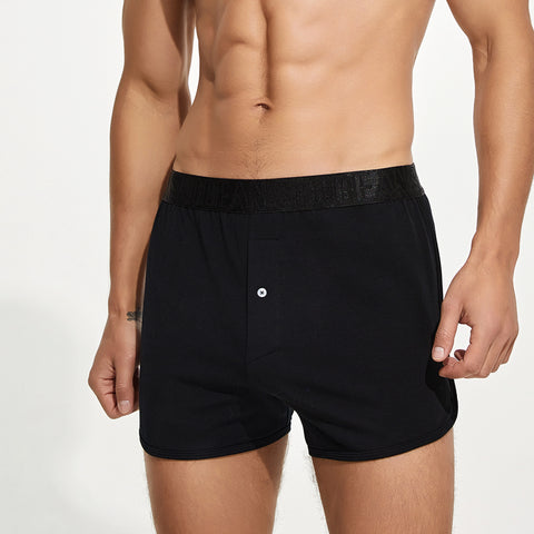 Slip de Boxer en Coton pour Homme 3-Pack – Coton Peigné pour le Foyer