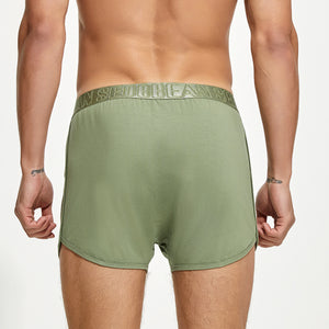 Men’s Cotton Boxer Shorts – Combed Cotton Lounge Underwear - 4inme