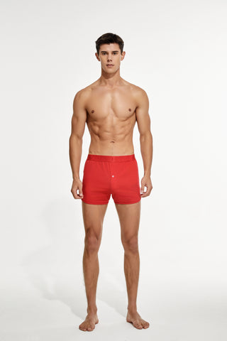 Slip de Boxer en Coton pour Homme 3-Pack – Coton Peigné pour le Foyer