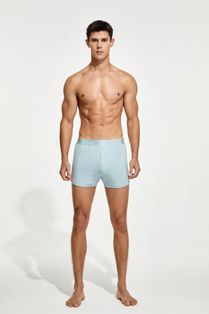 Men’s Cotton Boxer Shorts – Combed Cotton Lounge Underwear - 4inme