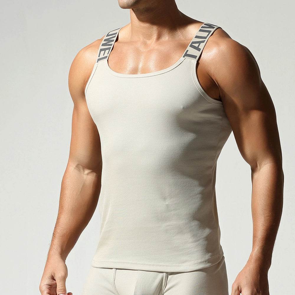 Workout Tank Top for Men – Stretch Fabric & Breathable Design - 4inme