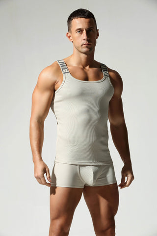 Workout Tank Top for Men – Stretch Fabric & Breathable Design - 4inme