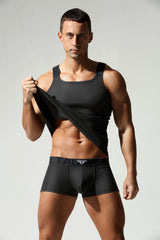 Workout Tank Top for Men – Stretch Fabric & Breathable Design - 4inme