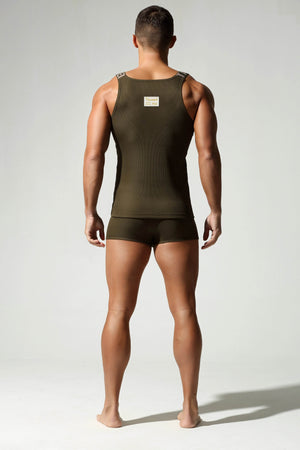 Workout Tank Top for Men – Stretch Fabric & Breathable Design - 4inme