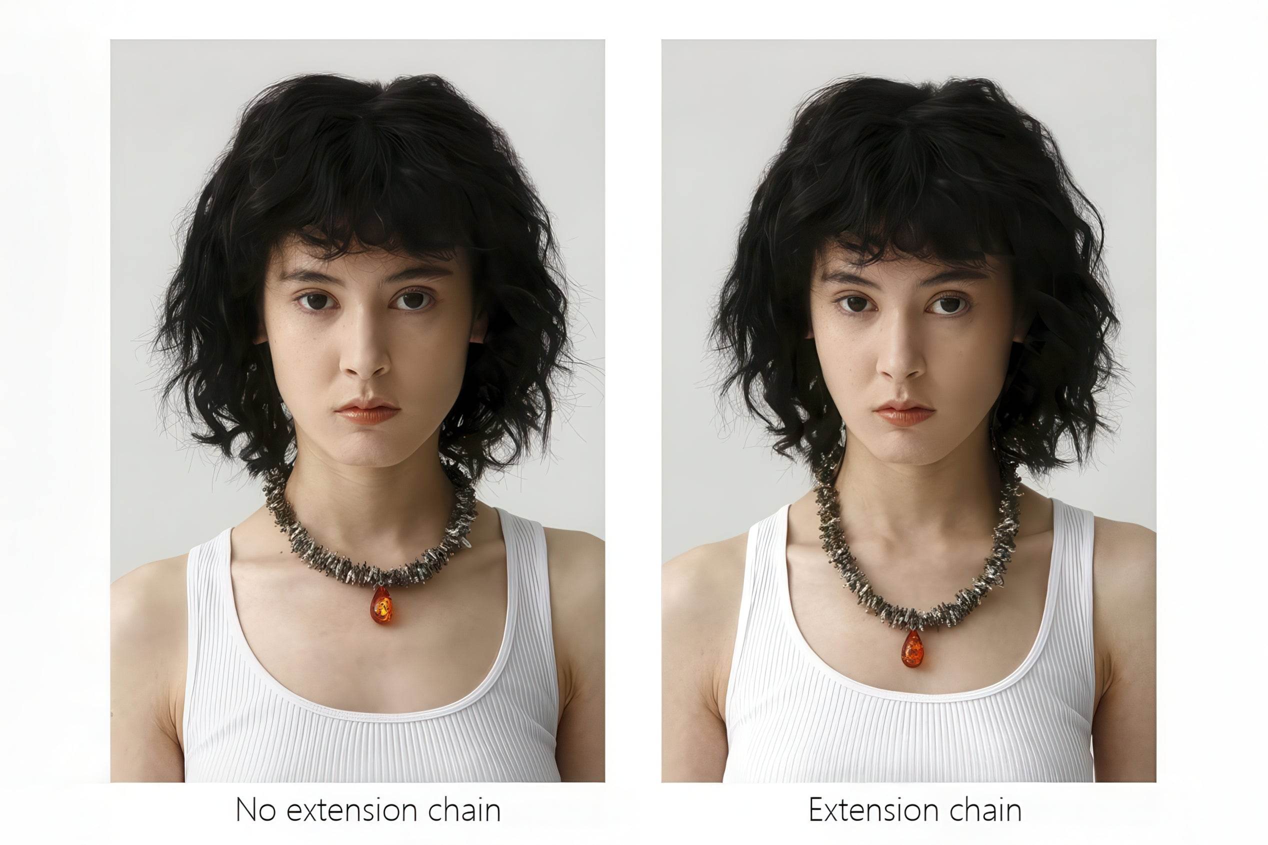 Amber Pendant Necklace - 4inme