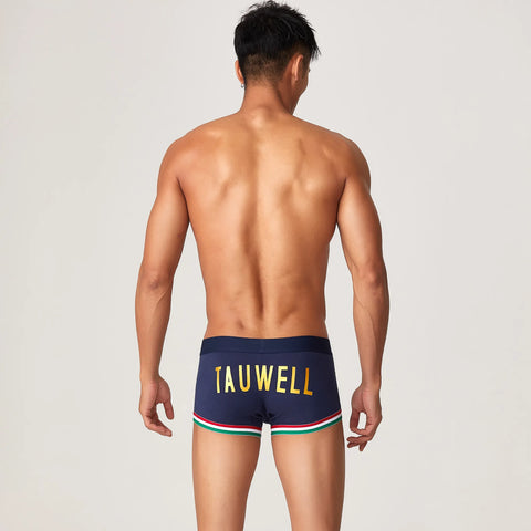Men’s Cotton Boxer Briefs  3-Pack – Solid Color Streetwear Style