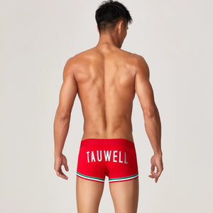 Men’s Cotton Boxer Briefs – Solid Color Streetwear Style - 4inme