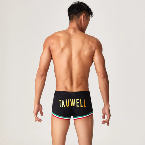 Men’s Cotton Boxer Briefs  3-Pack – Solid Color Streetwear Style