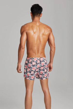 Men’s Printed Beach Shorts – Casual & Comfortable Sleepwear - 4inme
