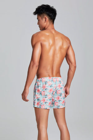 Men’s Printed Beach Shorts – Casual & Comfortable Sleepwear - 4inme