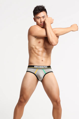 Men’s Low-Rise Cotton Briefs - 4inme
