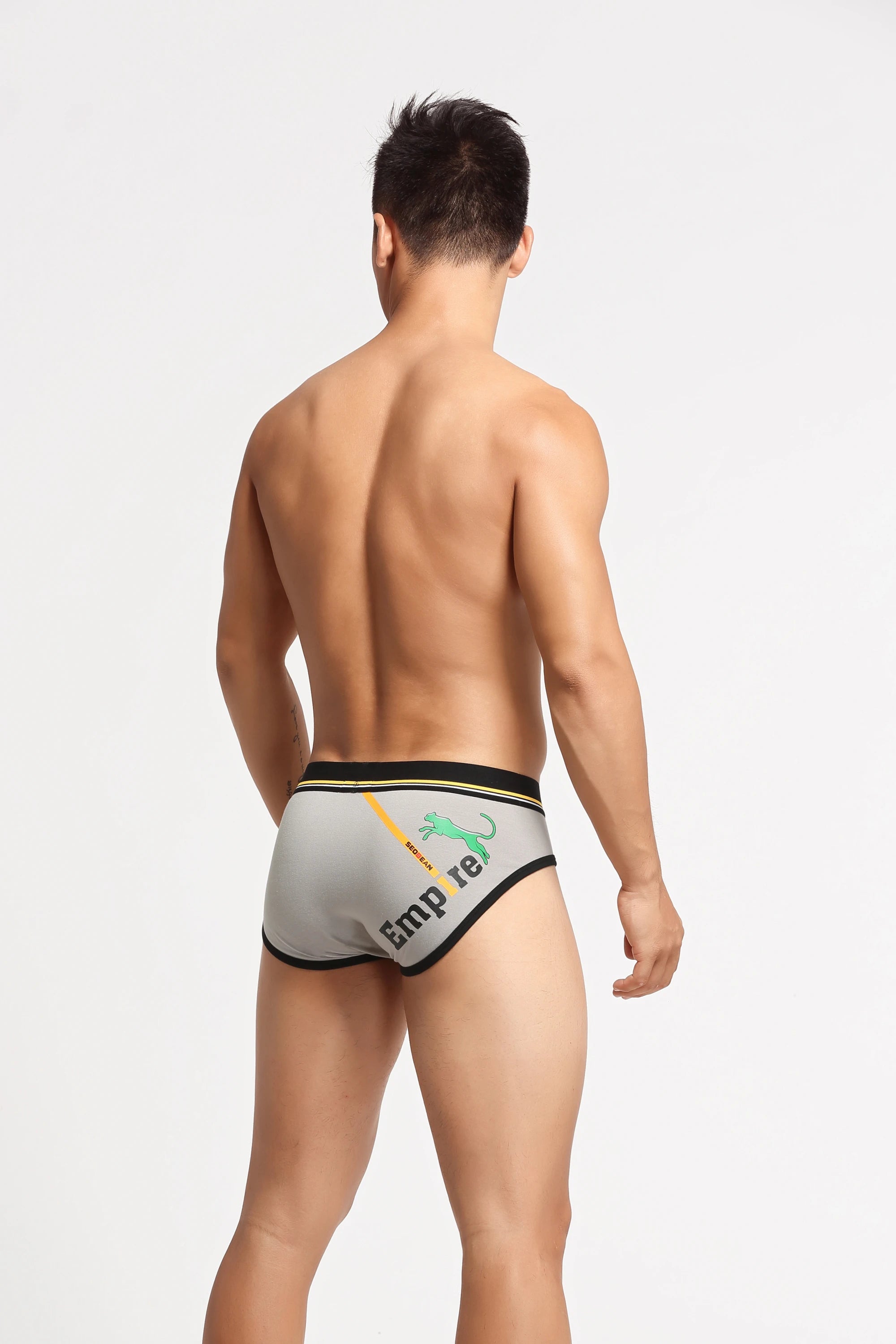 Men’s Low-Rise Cotton Briefs - 4inme
