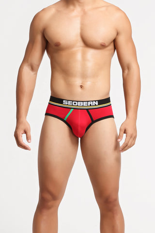 Men’s Low-Rise Cotton Briefs - 4inme