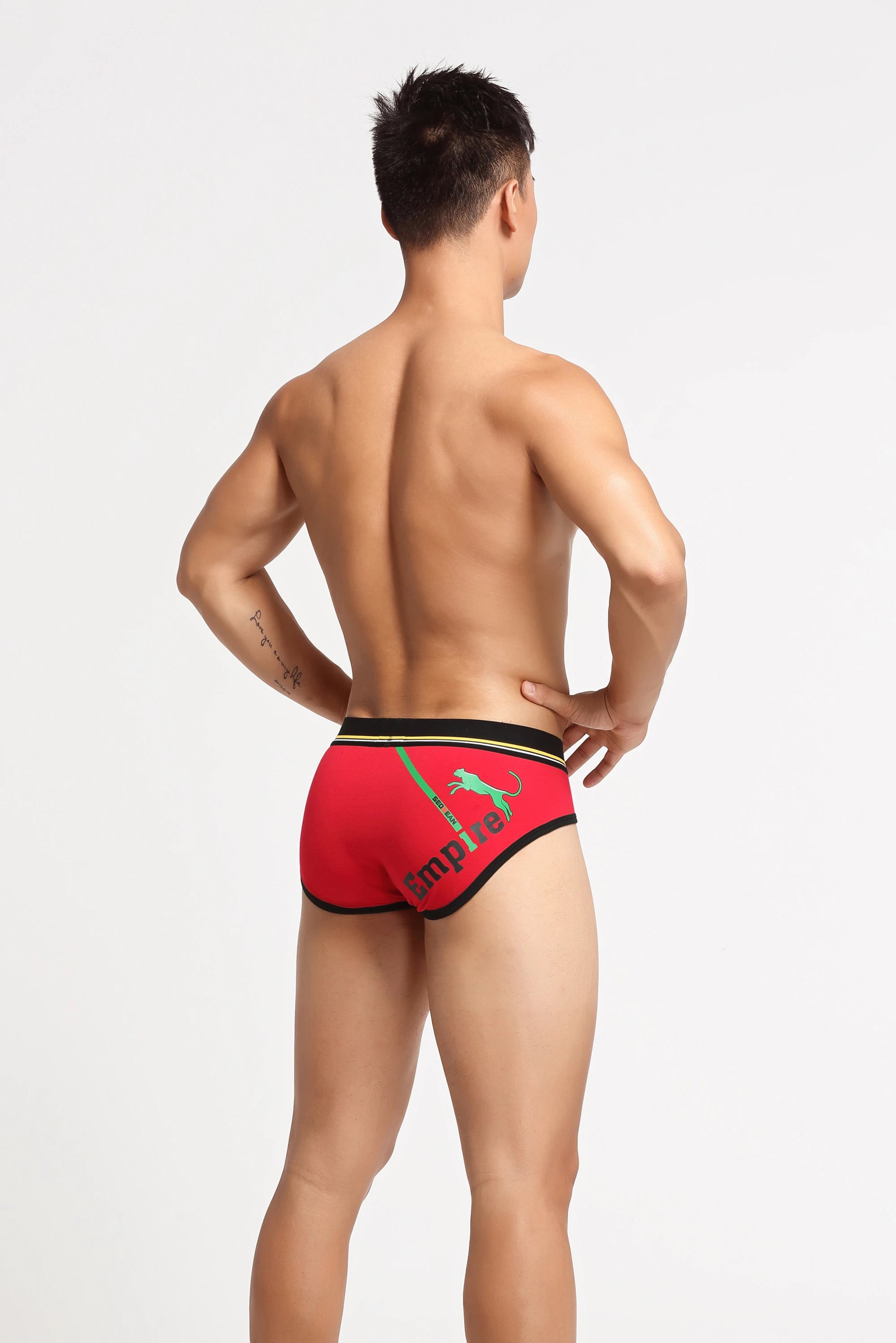 Men’s Low-Rise Cotton Briefs - 4inme